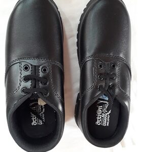 Action  Black School Shoes for Boys | with lace