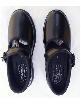 Black School Shoes for Girls hi school