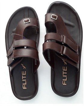 Flite PUG 102 Brown Slipper for Men