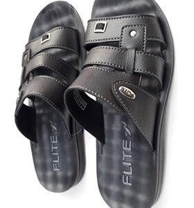 Flite PUG 23 Black Slipper for Men