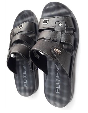 Flite PUG 23 Black Slipper for Men