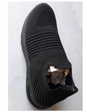 Hylex Full Black Foam Shoes for Women