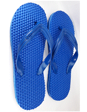 Men's acupressure slippers