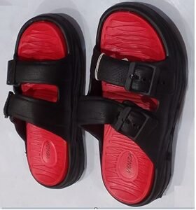 Venza Red Men Flip Flops – Comfortable & Durable Casual Slippers