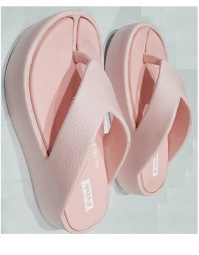 Womens High Heel Slippers pink