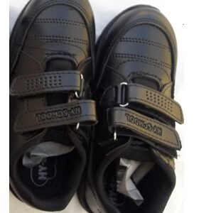 No-Lace Black School Shoes